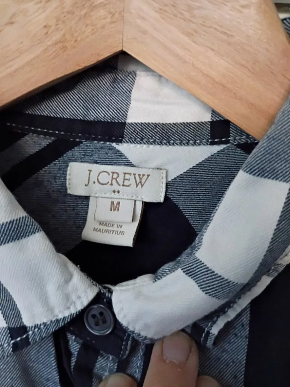 J.Crew Plaid Button-Up Shirt – Women's Medium